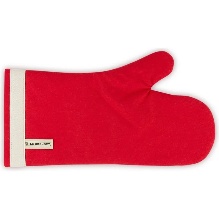 LE CREUSET Topflappen Ofenhandschuh kirschrot, (Schürzen & Ofenhandschuhe) – Bild 5