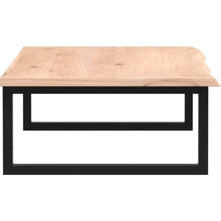 vidaXL Waschtischplatte mit Halterung Stahl und Massivholz Eiche 3302601 – Bild 5