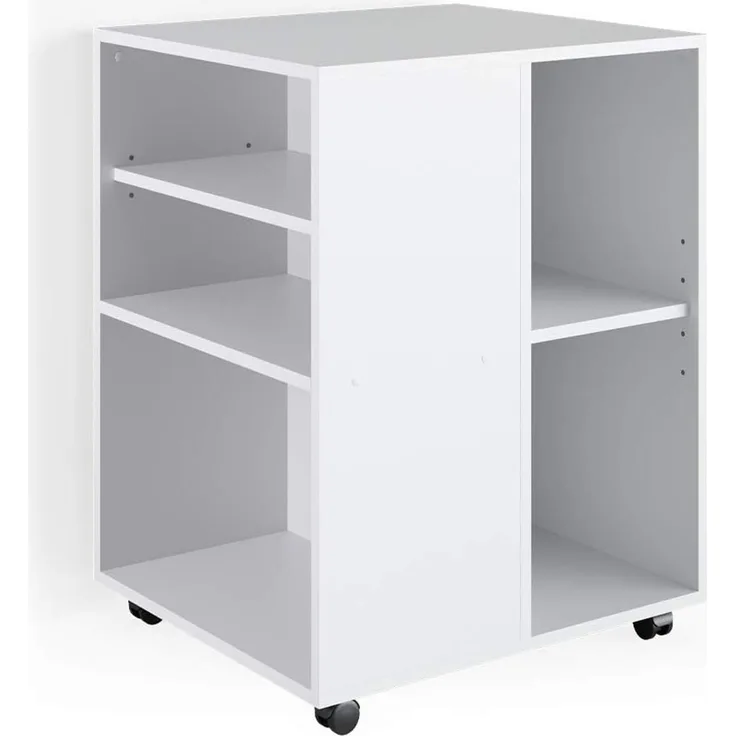 Rollcontainer Weiß 59.4 x 52.6 cm Vicco