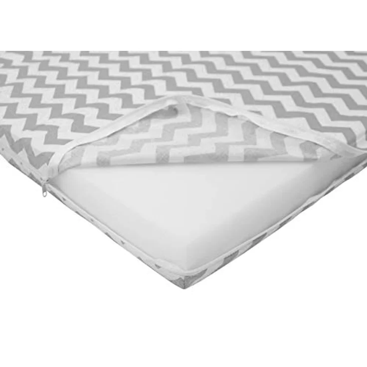 Kindermatratze Babymatratze mit Baumwollbezug, waschbar & rollbar–Allergikergeeignet, Best for Kids, 6 cm hoch, (Einzelartikel, 1 × Schaumkernmatratze), 60x120 cm, Bezug aus Baumwolle, Hergestellt in der EU – Bild 4