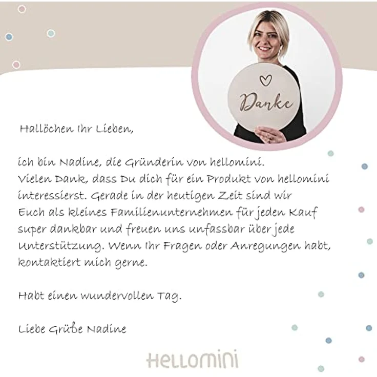 Messlatte Kind Größe Standard Ballerina Kinderzimmer-Messlatte/Tauf-Geschenk oder zur Geburt/Personalisiert mit Wunsch-Name für Mädchen oder Jungen Babyzimmer Design by HeLLo Mini – Bild 10