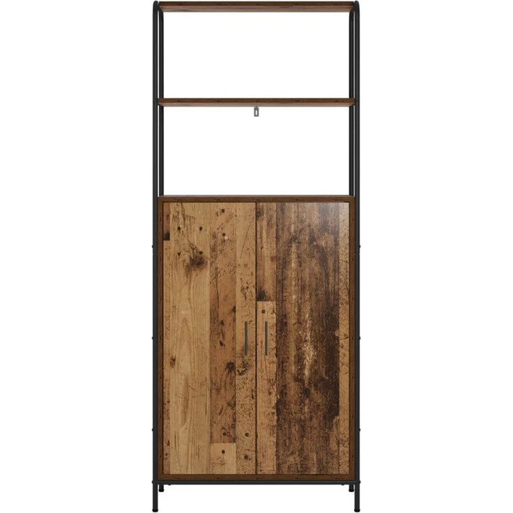 vidaXL Highboard Altholz 40 x 33 x 161 cm Holzwerkstoff 8013876 – Bild 4