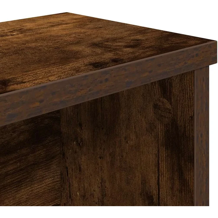 vidaXL Küchenregal Stapelbar Räuchereiche 60x15x16 cm Holzwerkstoff 860507 – Bild 5
