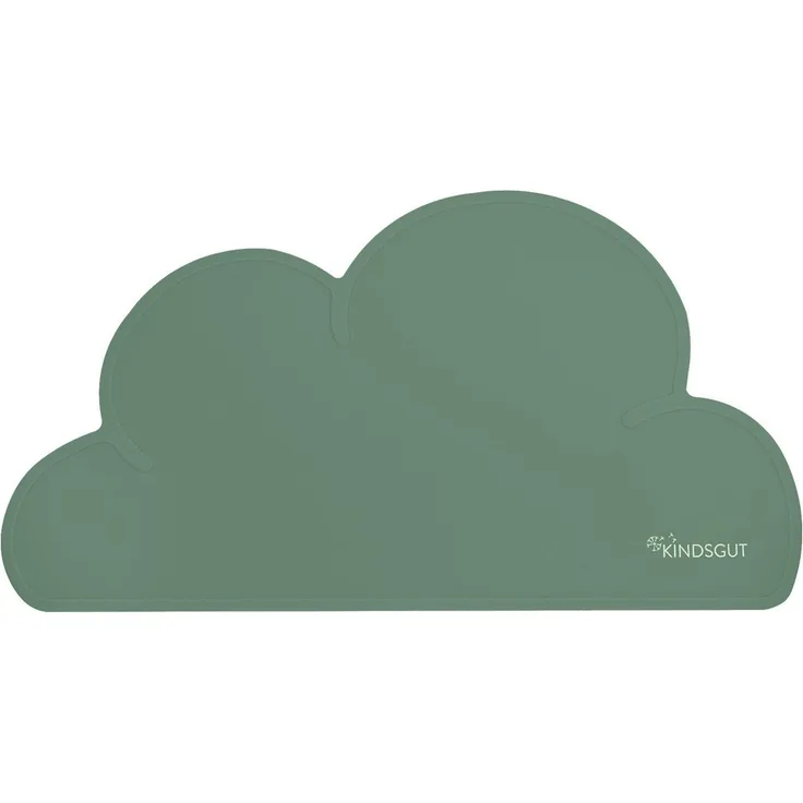 KINDSGUT Platzset Platzdeckchen Wolke, umweltfreundlich, Pistazie