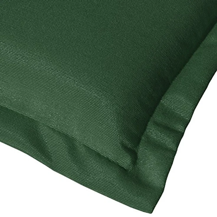 Beautissu 4er Set Niederlehner Auflage Loft NL 100 x 50 x 6 cm dunkelgrün – Bild 8