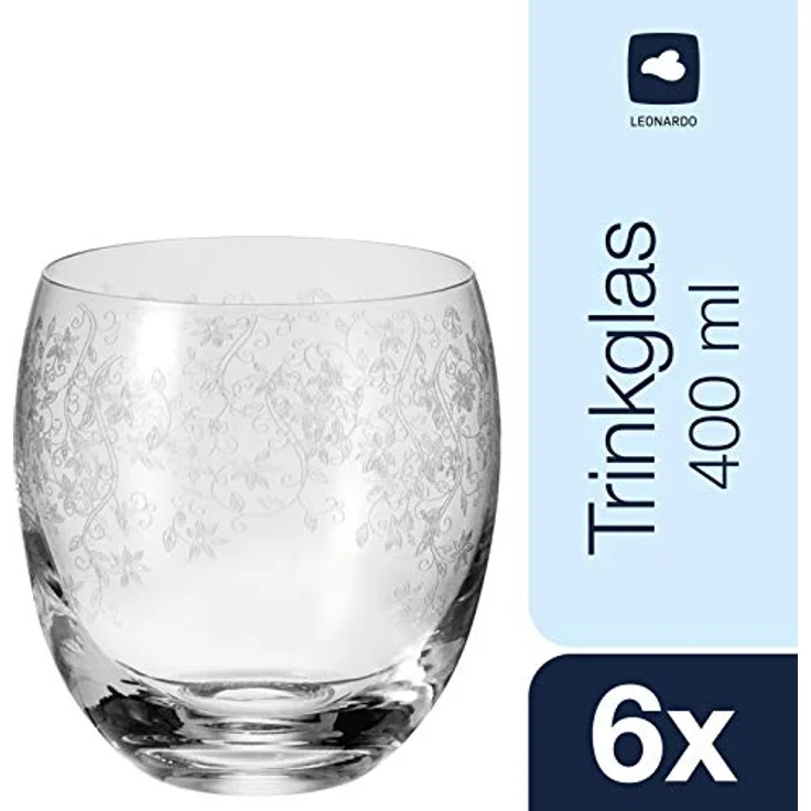 LEONARDO Glas, Kristallglas, Spülmaschinenfest – Bild 3