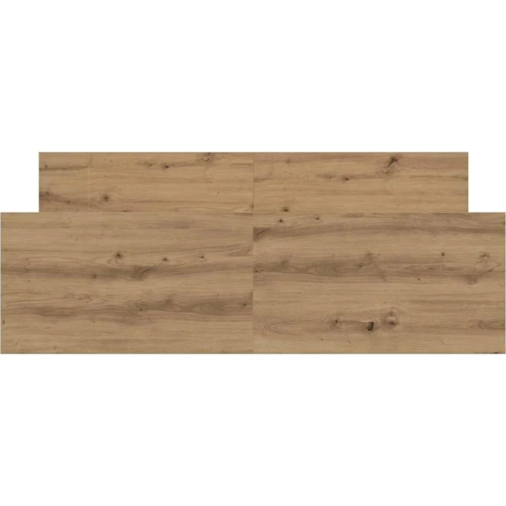 vidaXL Bettgestell ohne Matratze Artisan-Eiche 140x200cm Holzwerkstoff 3328741 – Bild 5
