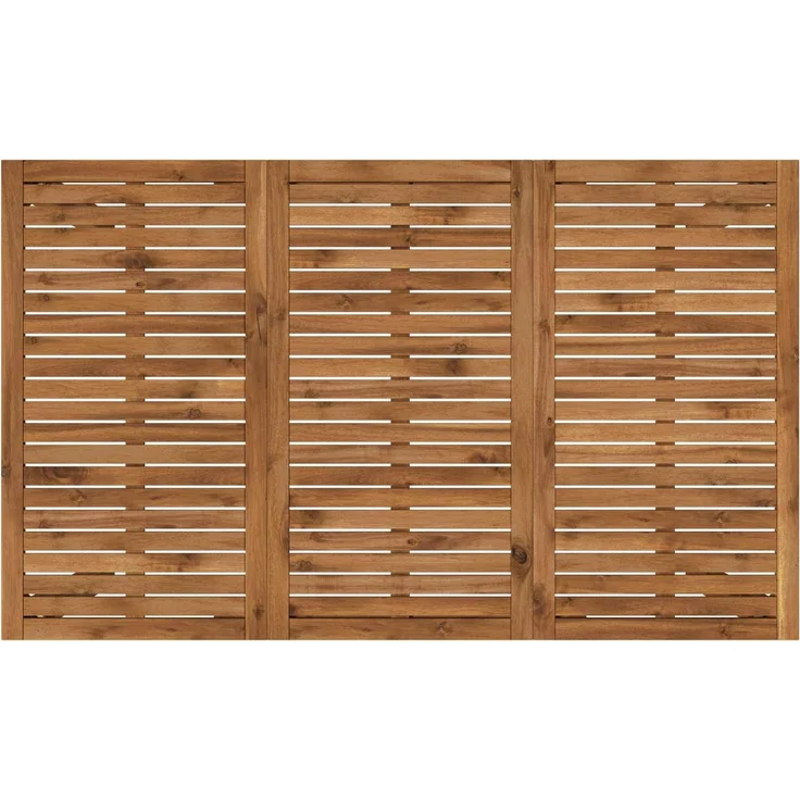vidaXL Gartenbar-Tisch LAREN Natur 147 x 88,5 x 105 cm 901261 – Bild 5