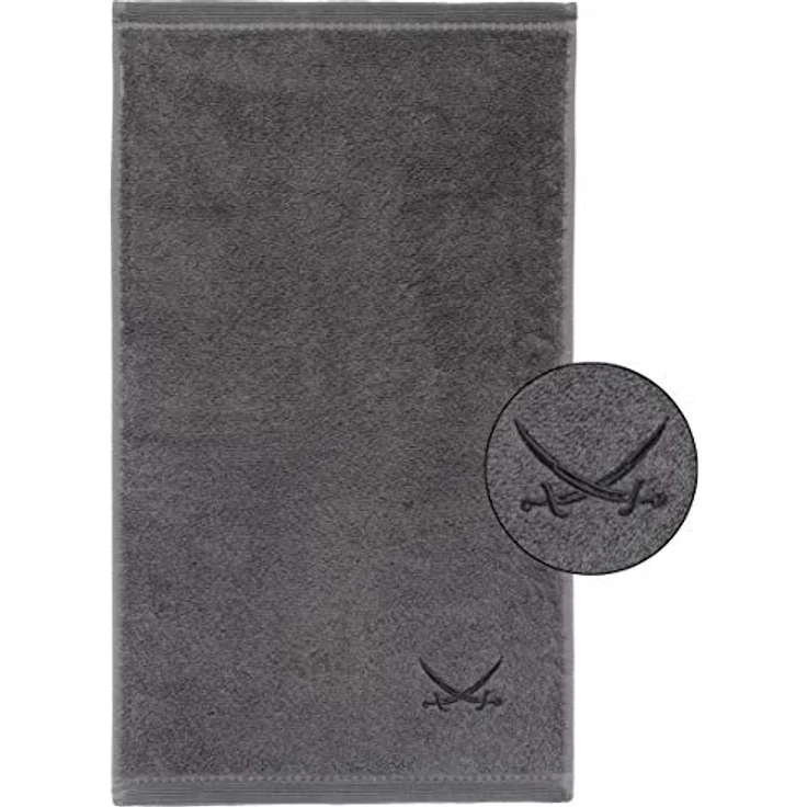 Sansibar Sylt Gästehandtuch Gästetuch SANSIBAR BL 30x50 cm grau – Bild 4