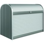 Biohort StoreMax, 190: 190 x 97 x 136 (b x t x h) cm, quarzgrau-metallic