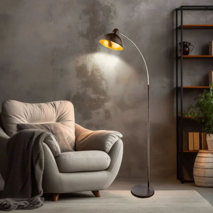 RGB LED Stehleuchte, Spot beweglich, App-/Sprachsteuerung, Höhe 155 cm – Bild 5