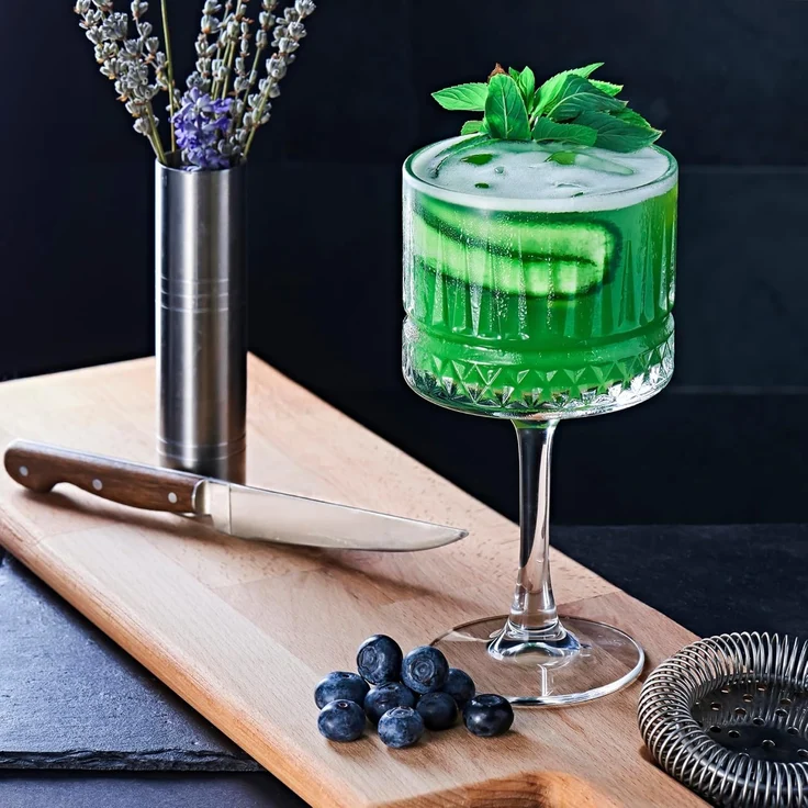 Pasabahce Elysia Cocktailglas mit 500cc, 4er-Set Hochwertige Kristallgläser für Cocktails und Drinks - Stilvolles Glaswaren-Set für die Bar oder Zuhause – Bild 6