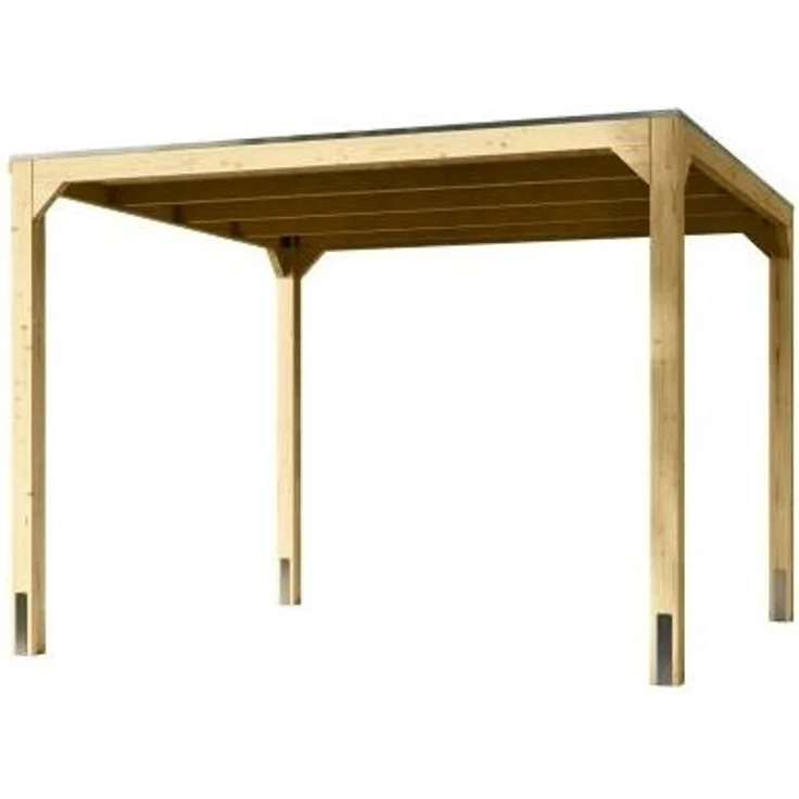 Karibu Pavillon Cubus naturbelassen – Bild 1