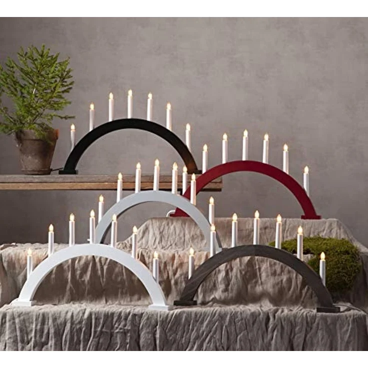 Fensterleuchter "Trapp",7-flammig, grau, 57x34 cm – Bild 5