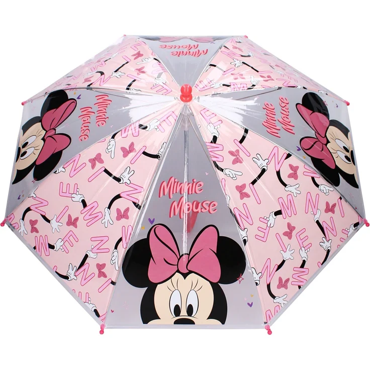 Minnie Maus Regenregenschirm für Kinder Freundlicher Schutz bei jedem Wetter – Bild 3