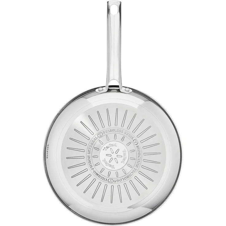 Tefal Pfannen-Set Duetto On, Edelstahl (Set, 3-tlg), Antihaftbeschichtung, Temperaturindikator Thermo-Signal, Induktion – Bild 3
