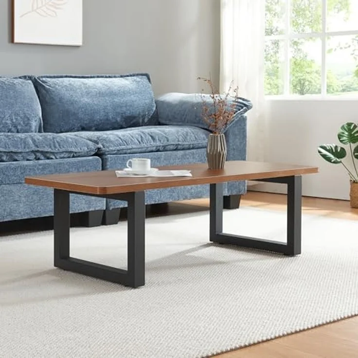 Tischgestell 2er Set Lunderskov 35x50cm Schwarz [en. casa] – Bild 5