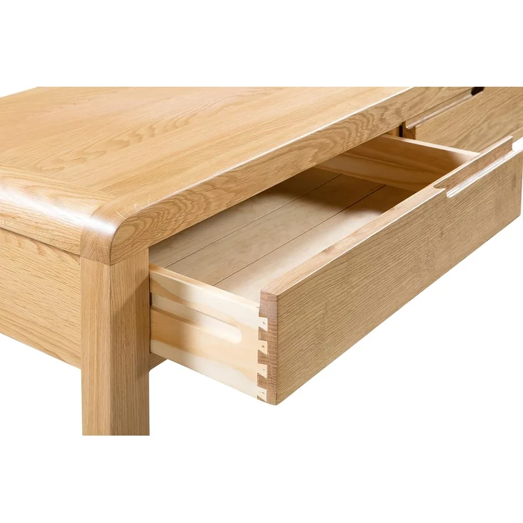 Julian Bowen Curve Frisiertisch und Hocker, Eiche – Bild 7