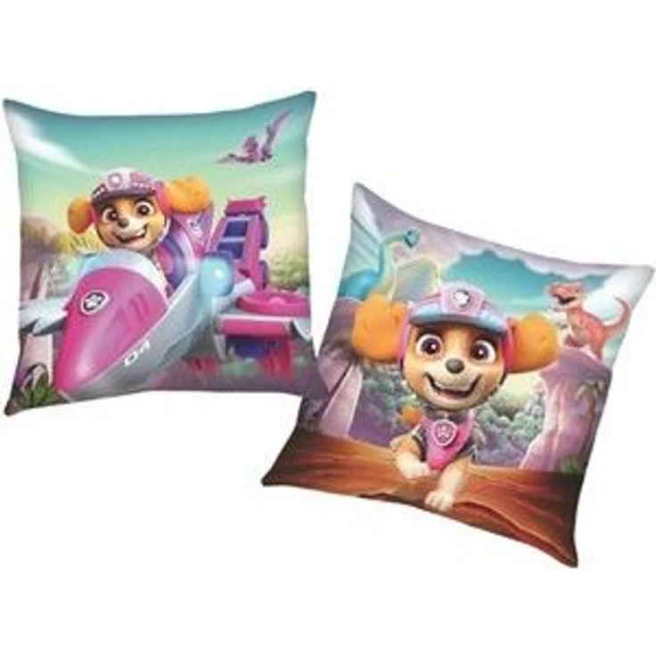 PAW PATROL Dekokissen Skye Paw Patrol 40x40 cm Kinder Deko-Kissen Wende-Motiv – Bild 4