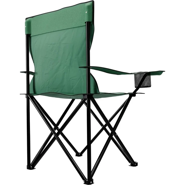 24Move Campingstuhl 24MOVE® Campingstuhl faltbar,2er Set,Anglerstuhl,Liegestuhl,Getränke (bis max. 100 kg), mit Tragetasche, grün, Klappstuhl, bis 100kg belastbar – Bild 10