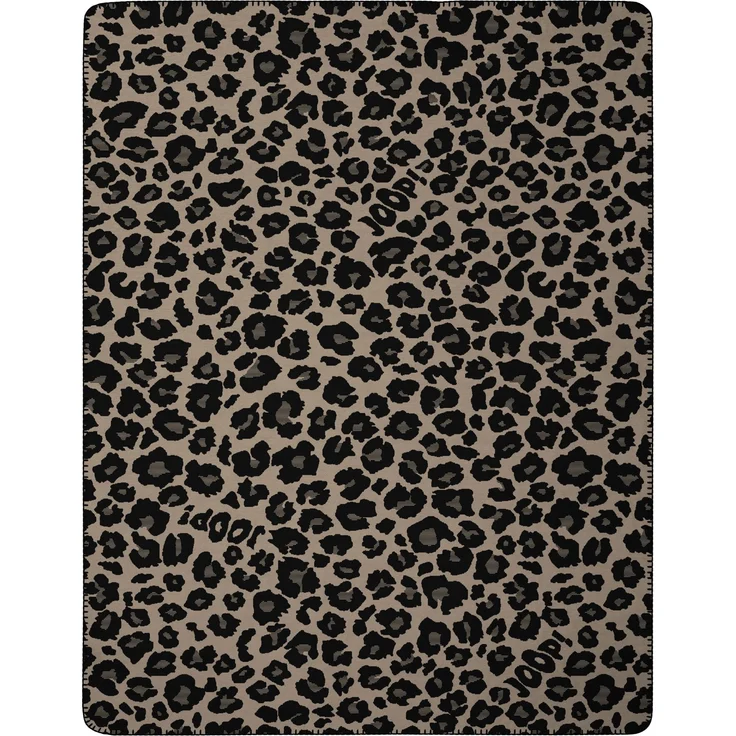 Joop! Wohndecke Kuscheldecke 150x200 cm Leopard Tierfell taupe schwarz 813930 – Bild 3