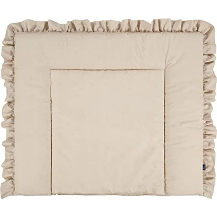 ALVI Wickelauflage woven Volant Starfant, 70x85 cm, Beige