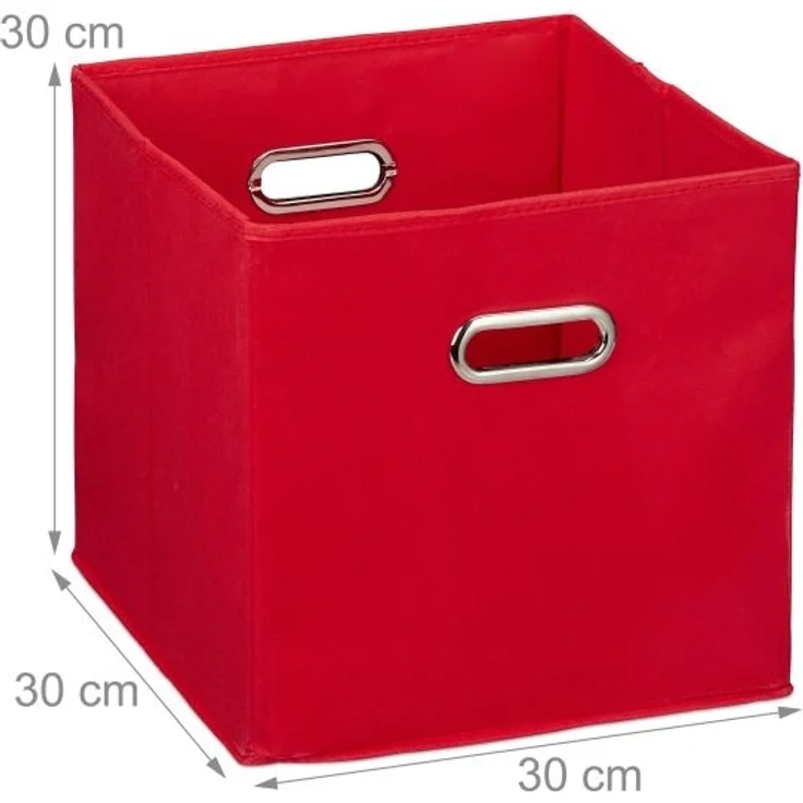 Aufbewahrungsbox Stoff 2er Set – Bild 4