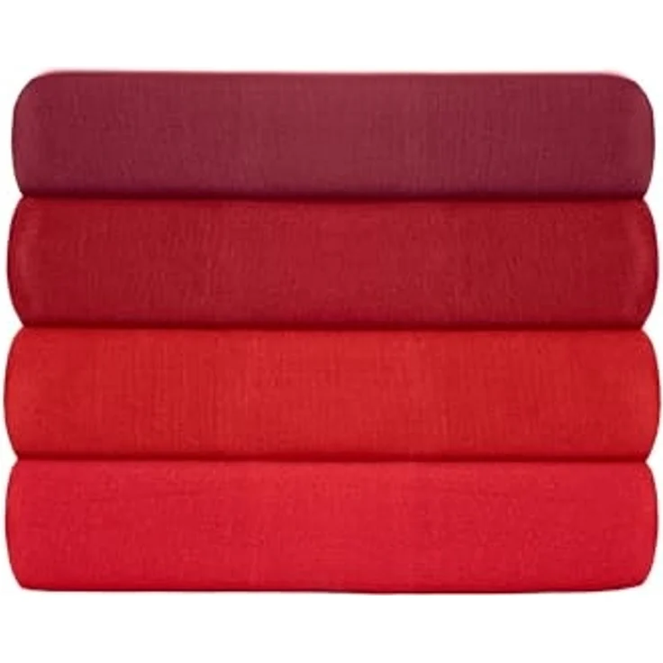 L'essentiel Maison 'Tonne Rosse - 90' Ranforce Doppel-Spannbettlaken (FR) (IT) (ES) (DE), Altrosa, 190+30 x 140 cm – Bild 4