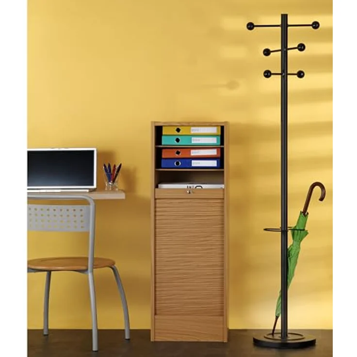 Unilux Garderobenständer Access schwarz Höhe 175cm – Bild 6
