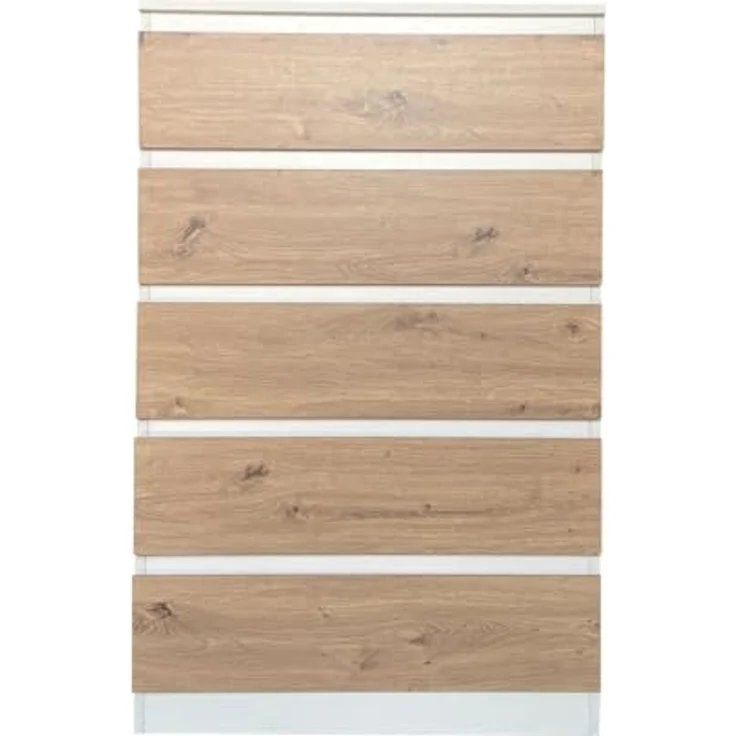 HTI-Living Kommode Kommode mit 5 grifflosen Schubladen (Stück, 1 St, 1 Kommode), Sideboard – Bild 4