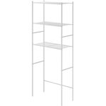 Waschmaschinenregal Miso Weiß 66 x 162 cm Vicco