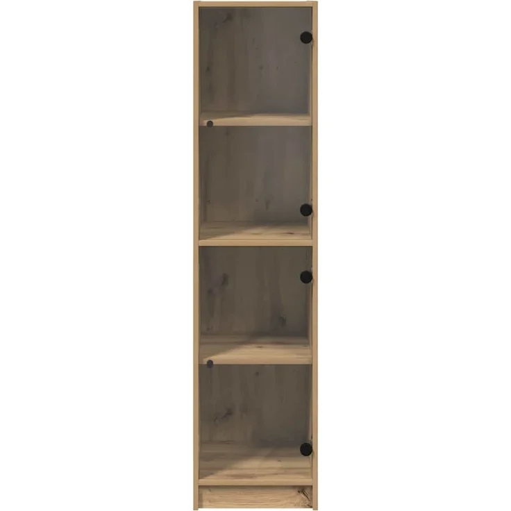 vidaXL Highboard Artisan-Eiche 35 x 37 x 142 cm Holzwerkstoff 882902 – Bild 5