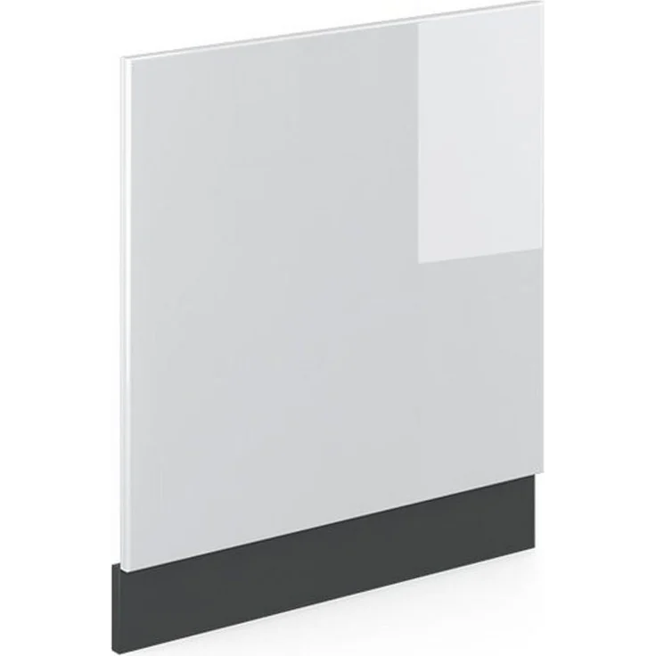 Frontblende R-Line Weiß Hochglanz 60 cm ohne Arbeitsplatte Vicco – Bild 5
