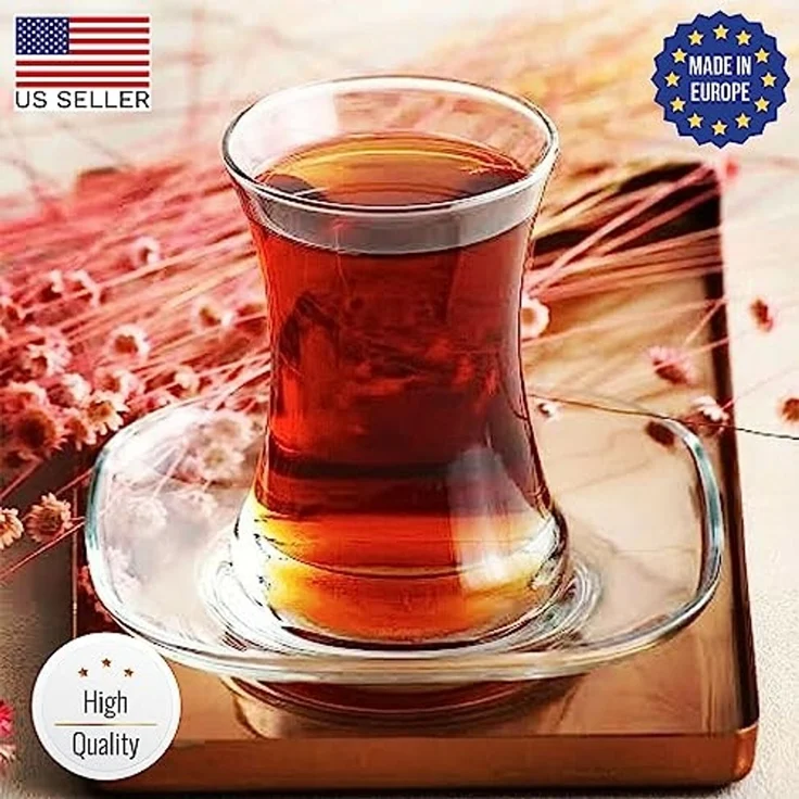 LAV Nez Teegläser-Set 6-teilig - 175 ml - hitzebeständig & transparent – Bild 4