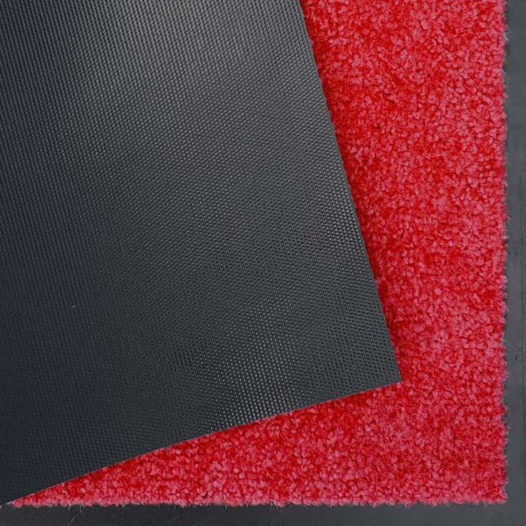 Waschbare Fußmatte Wash & Clean - bordeaux - 60x180x0,7cm – Bild 3