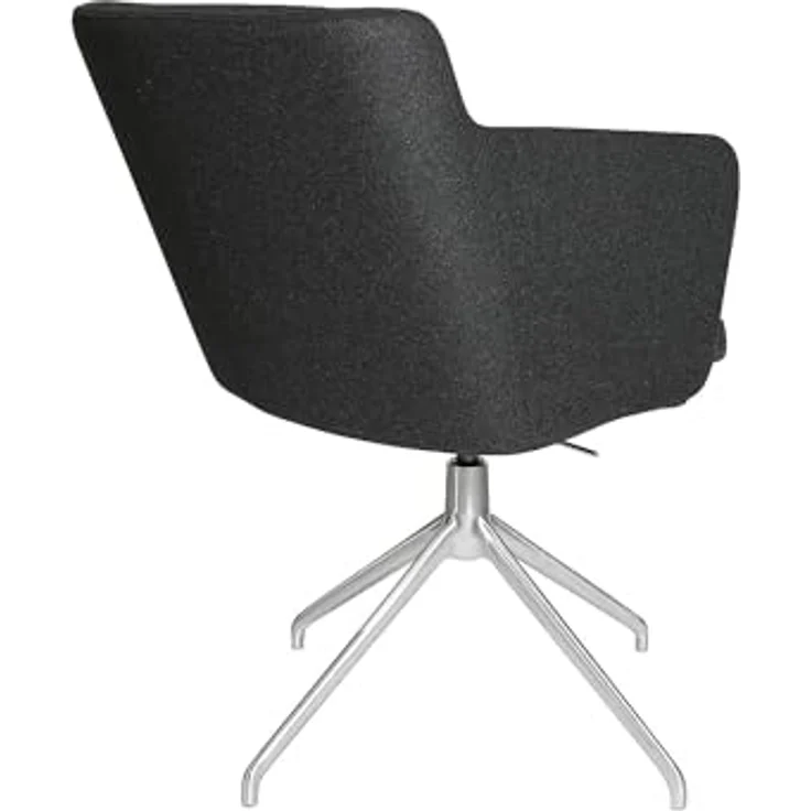 TOPSTAR | Besuchersessel SFH | 3D-Sitzgelenk und Aluminium-Fußkreuz | anthrazit – Bild 5
