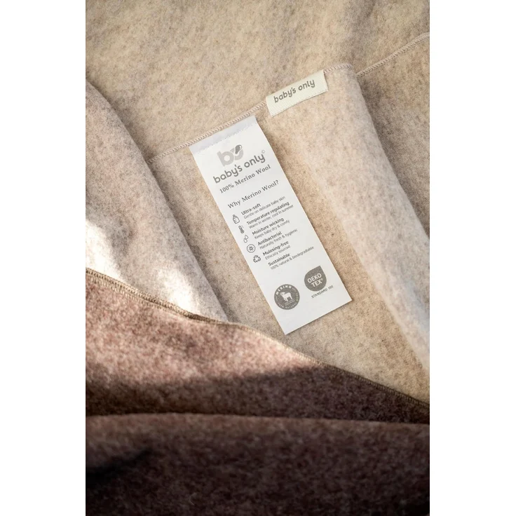 Baby's Only Babydecke - Merino Brushed - Meadow Sa – Bild 5