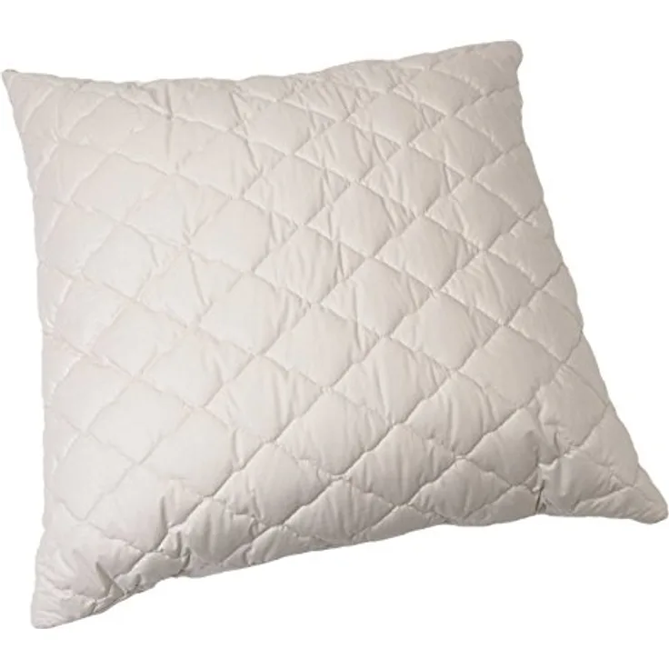 Öko Planet Bio Baumwoll-Kissen 80x80 cm, Kopfkissen aus 100% Bio Baumwolle, Bezug waschbar
