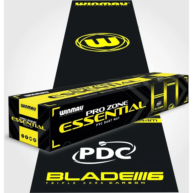 Winmau Dartmatte Dartmatte Pro Zone Essential 8214, Mat Dartteppiche Matte für Dartscheiben Boards – Bild 2