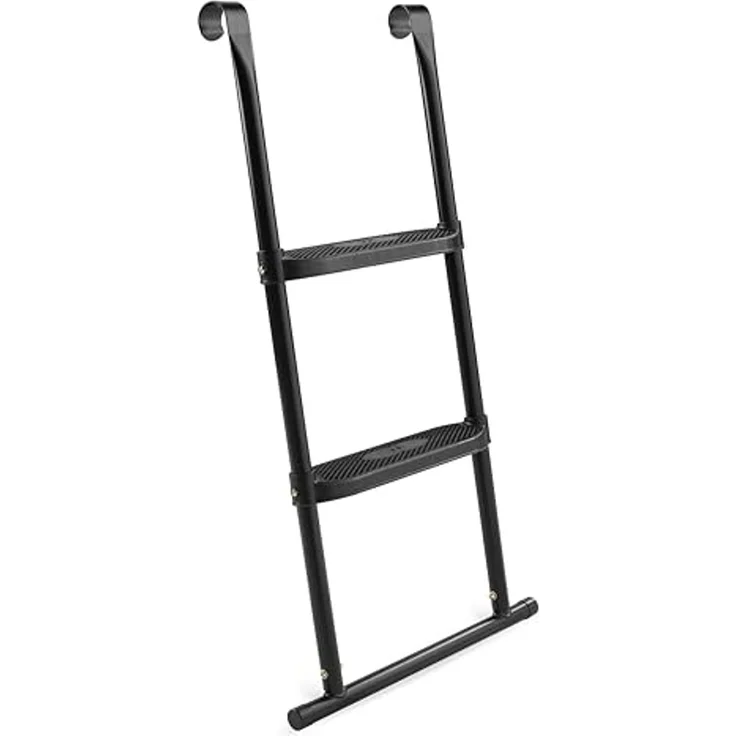 Salta 'Trampolin-Leiter L' mit 2 Trittstufen, 52x98 cm, schwarz – Bild 1