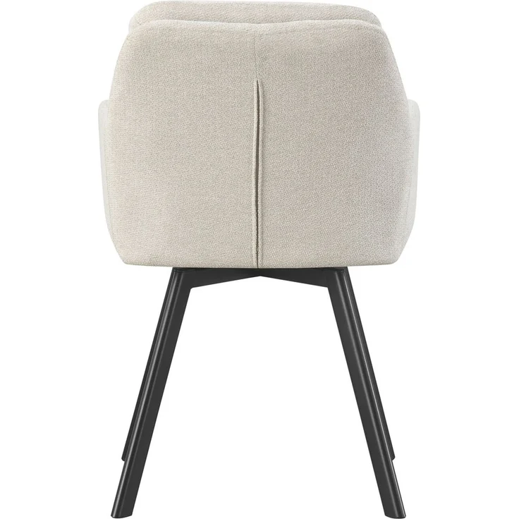 Stuhl 2er Set Amsterdam Stühle in Creme - gemütliches Design - Top Qualität B/H/T: 53x87x62 cm – Bild 8