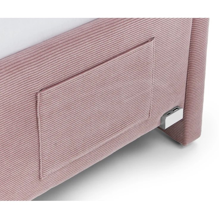 Polsterliege >Cool< Liegefläche 90x200cm, Scala Rose, Stellmaß: 100x90x210cm (BxHxT) – Bild 7