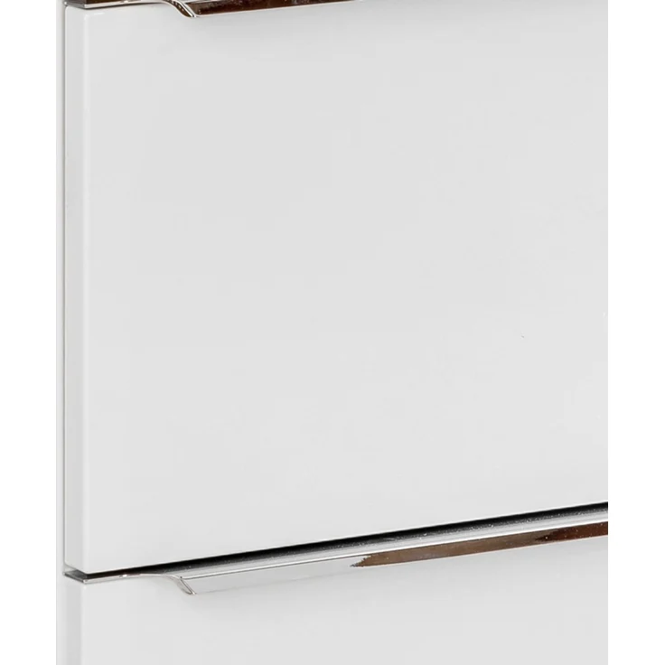 Waschtischunterschrank 141cm mit 4 Auszügen TOSKANA-56 in Hochglanz weiß B/H/T ca. 141/59,5/46 cm – Bild 6