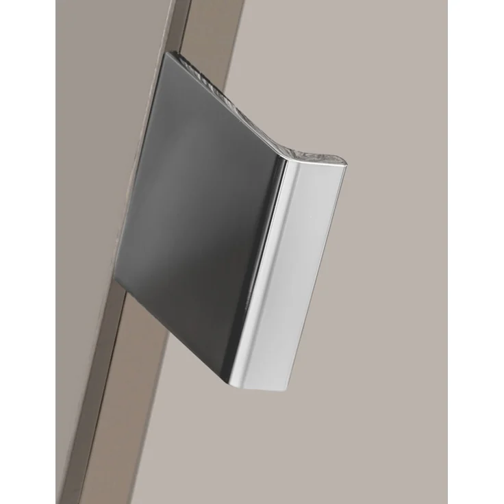 Badmöbel Hochschrank PUEBLA-56-TAUPE in taupe mit Vintage Oak Eiche, 1 Tür, B/H/T: 35/160/33 cm – Bild 5