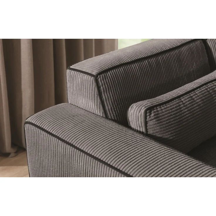 Sessel Designersessel WALDO in Stoff Poso Anthrazit – Bild 5
