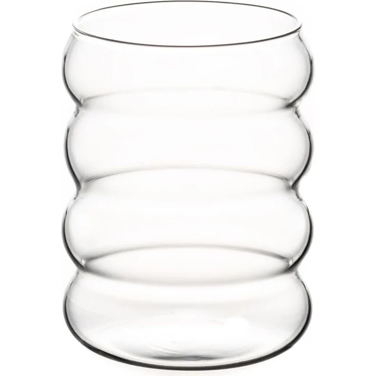 Hanseküche Gläser-Set Trinkgläser Set, Borosilikatglas, mit Glasstrohhalm - Perfekt für Eiskaffee, Wasser und Cocktails – Bild 8