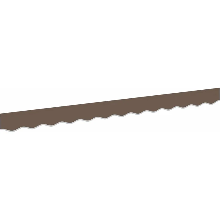 vidaXL Markisenschürzen-Ersatz Taupe 6 m Polyester 965037 – Bild 2