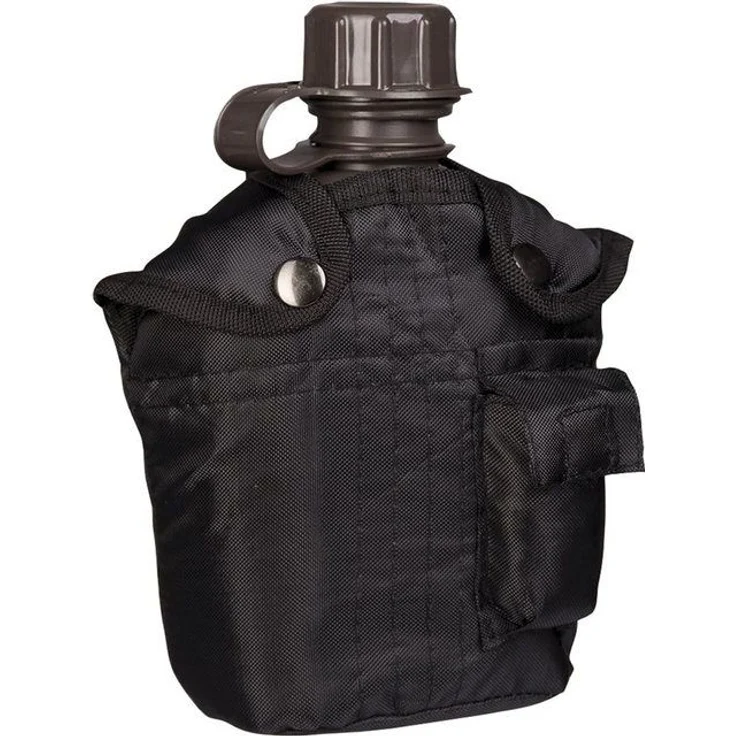 Mil-Tec Feldflasche US Feldflasche 1L mit Hülle – Bild 3