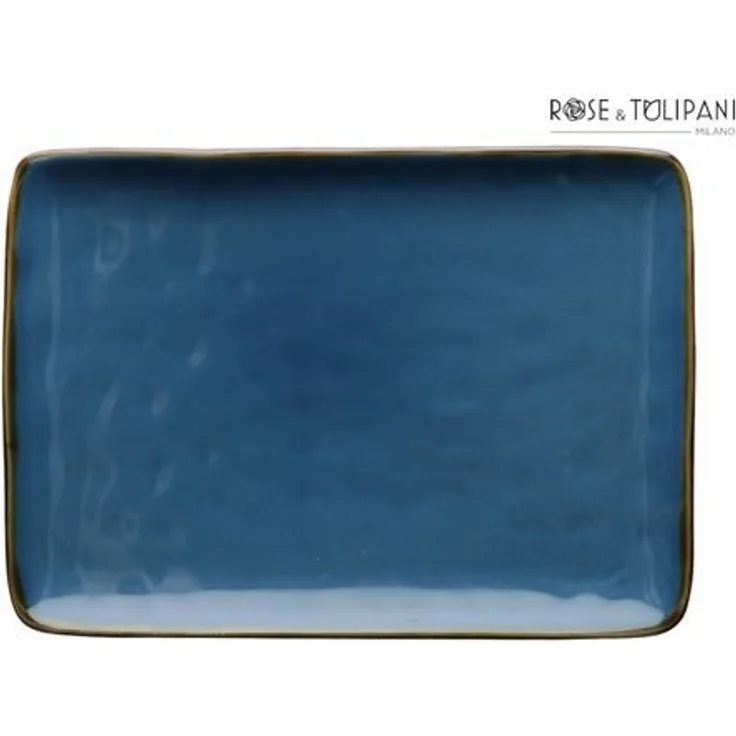 Teller rechteckig 27x19 Concerto Blu Avio