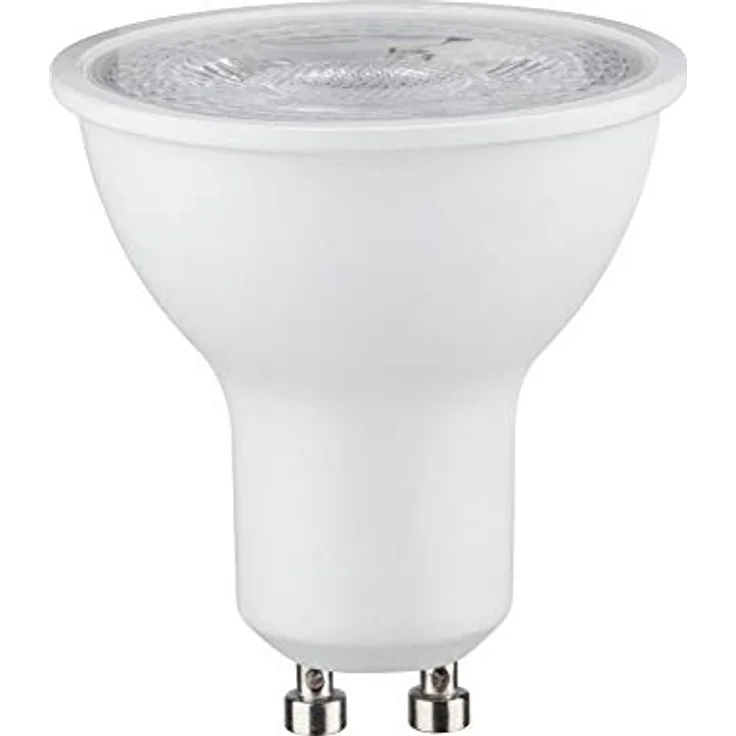 Paulmann 28755 LED Reflektorlampe, dimmbar, 7W, Weiß matt, neutralweiß 4000K, GU10